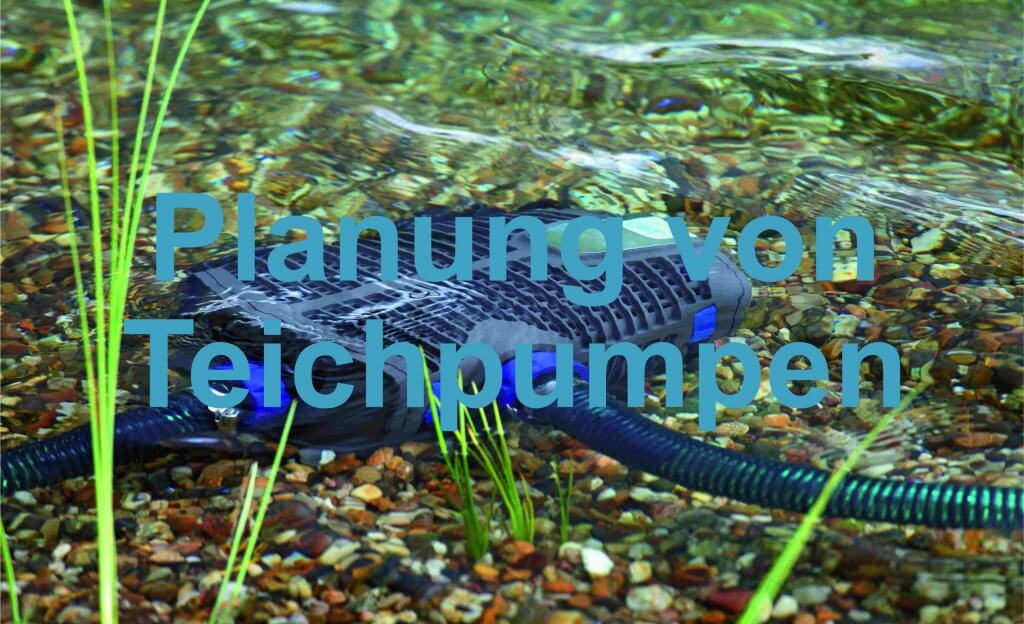Planung von Teichpumpen GartenTeich
